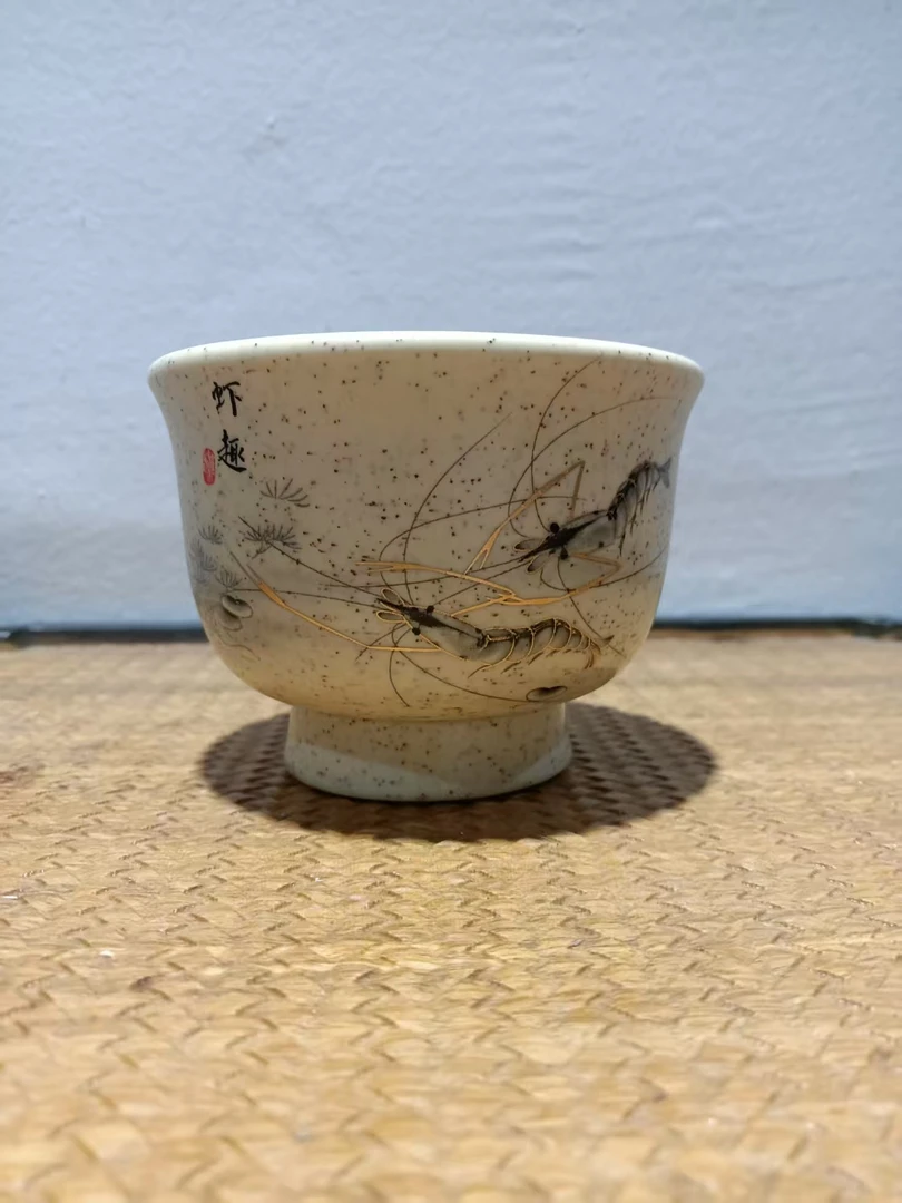 70cc紫砂杯顾氏手工紫砂顾氏手工紫砂杯