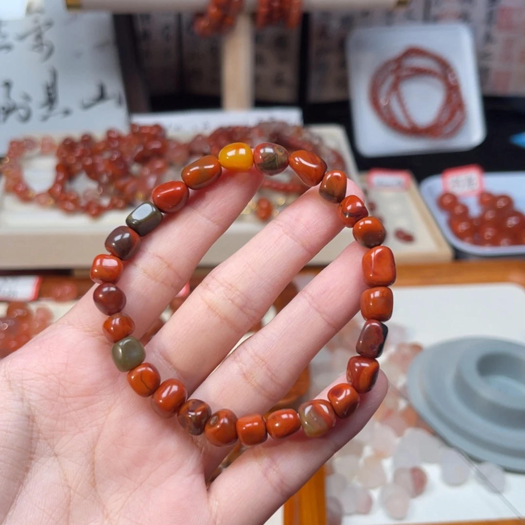女***我南红玛瑙未镶嵌吊坠(不含链)