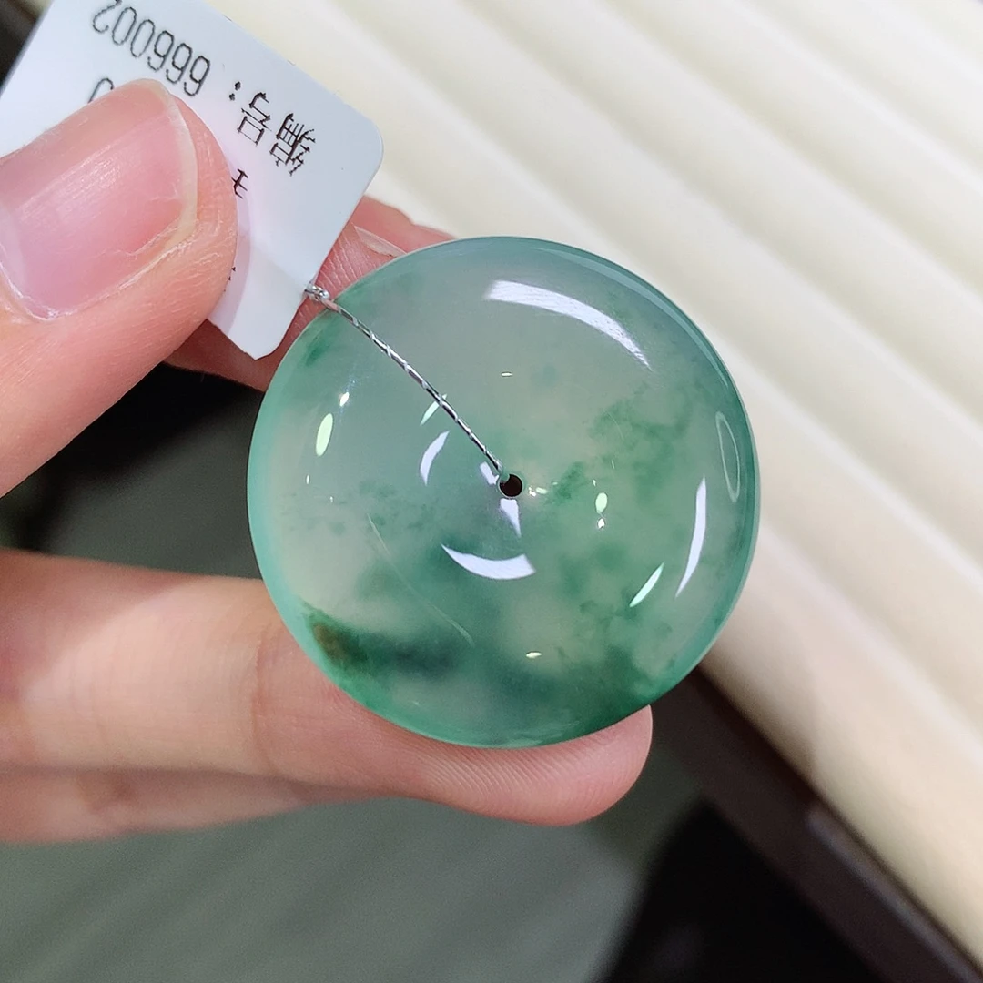 翡翠未镶嵌颈饰28.5-6