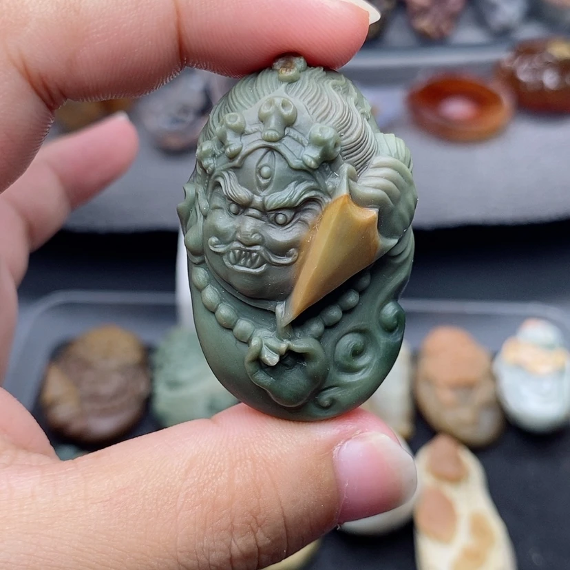 【闪购商品】未镶嵌定制石英质玉吊坠