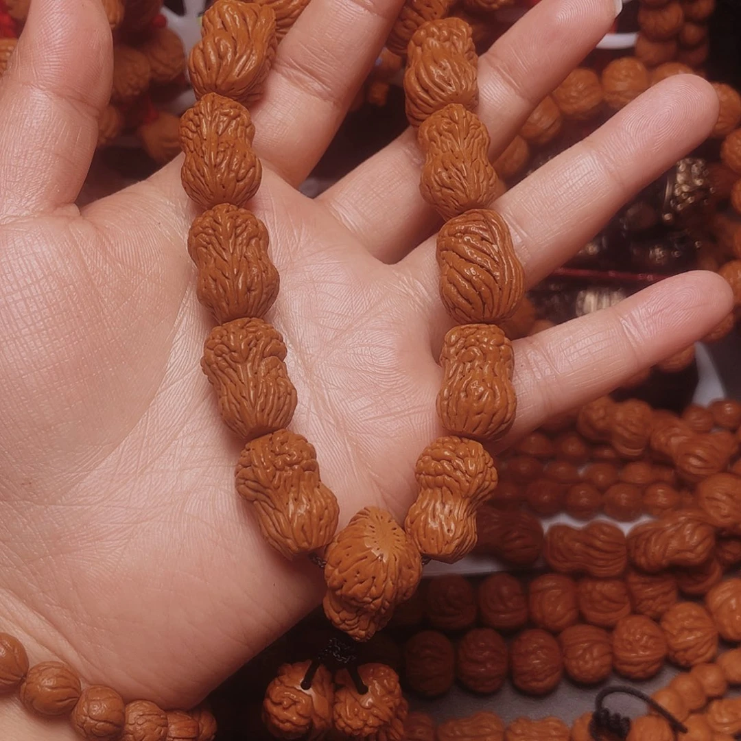 桃核吊坠龙纹桃枭