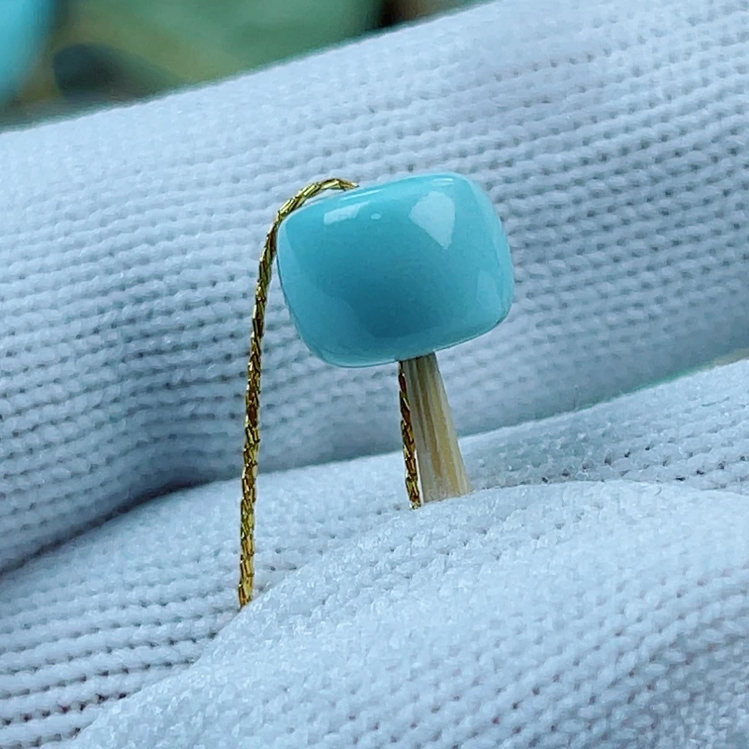 绿松石未镶嵌珠宝奇石配饰9✖️7