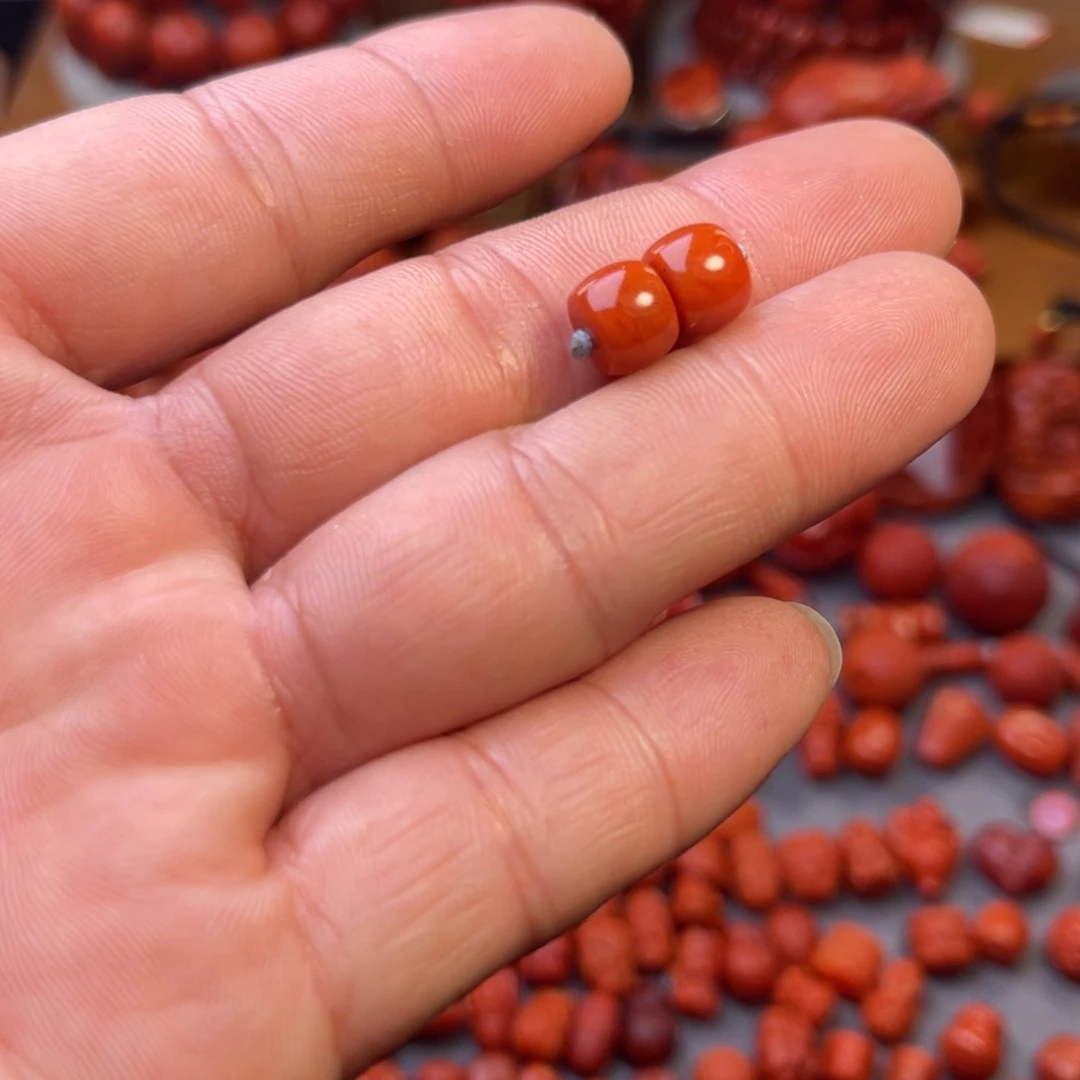 南红玛瑙未镶嵌川料精工配饰