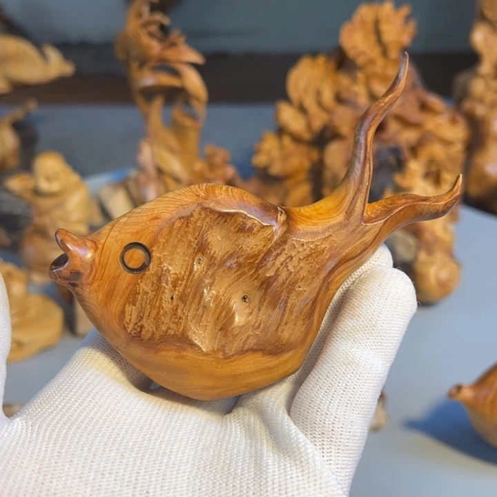 柏木（崖柏）根雕工艺摆件