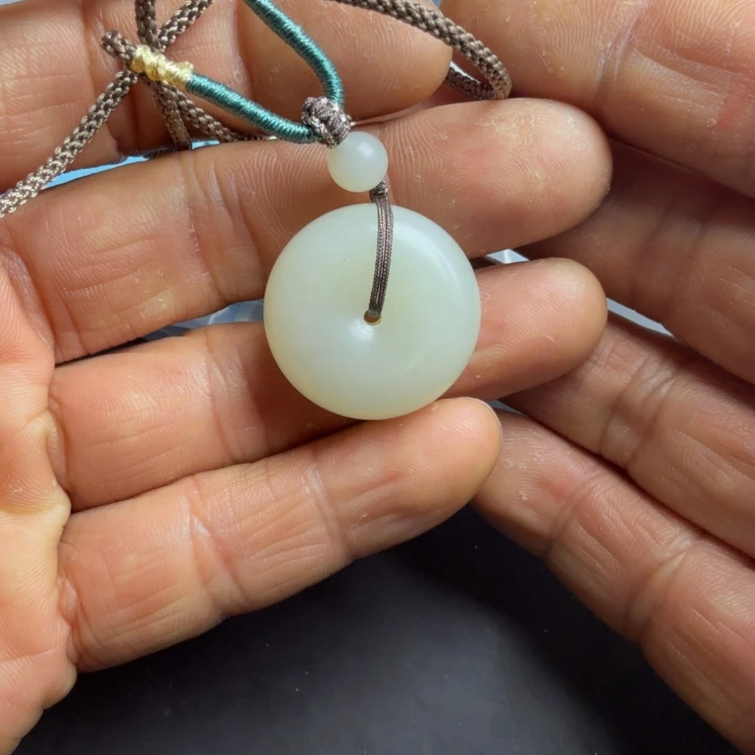 和田玉颈饰未镶嵌半*❌