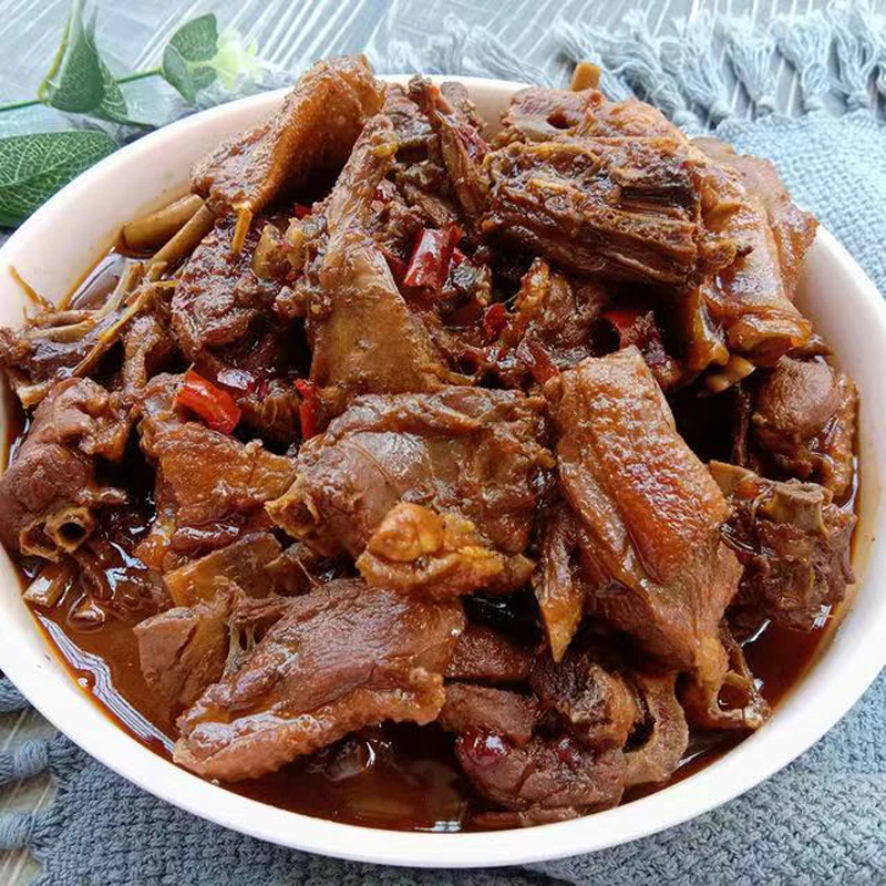啤酒鸭鸭肉火锅真空包装 鲜香入骨吮指有味 3斤装