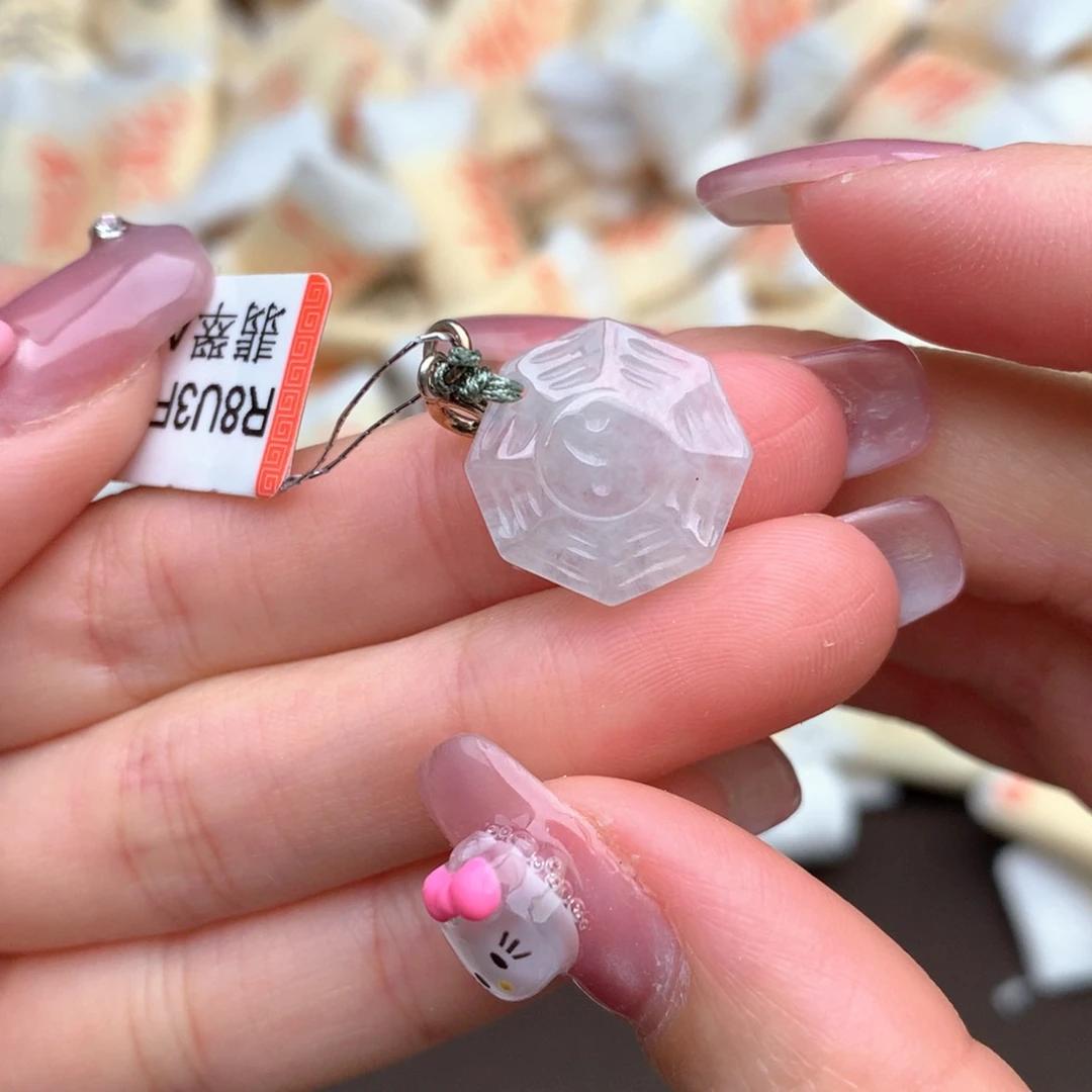 【闪购商品】翡翠挂件银S925镶嵌一