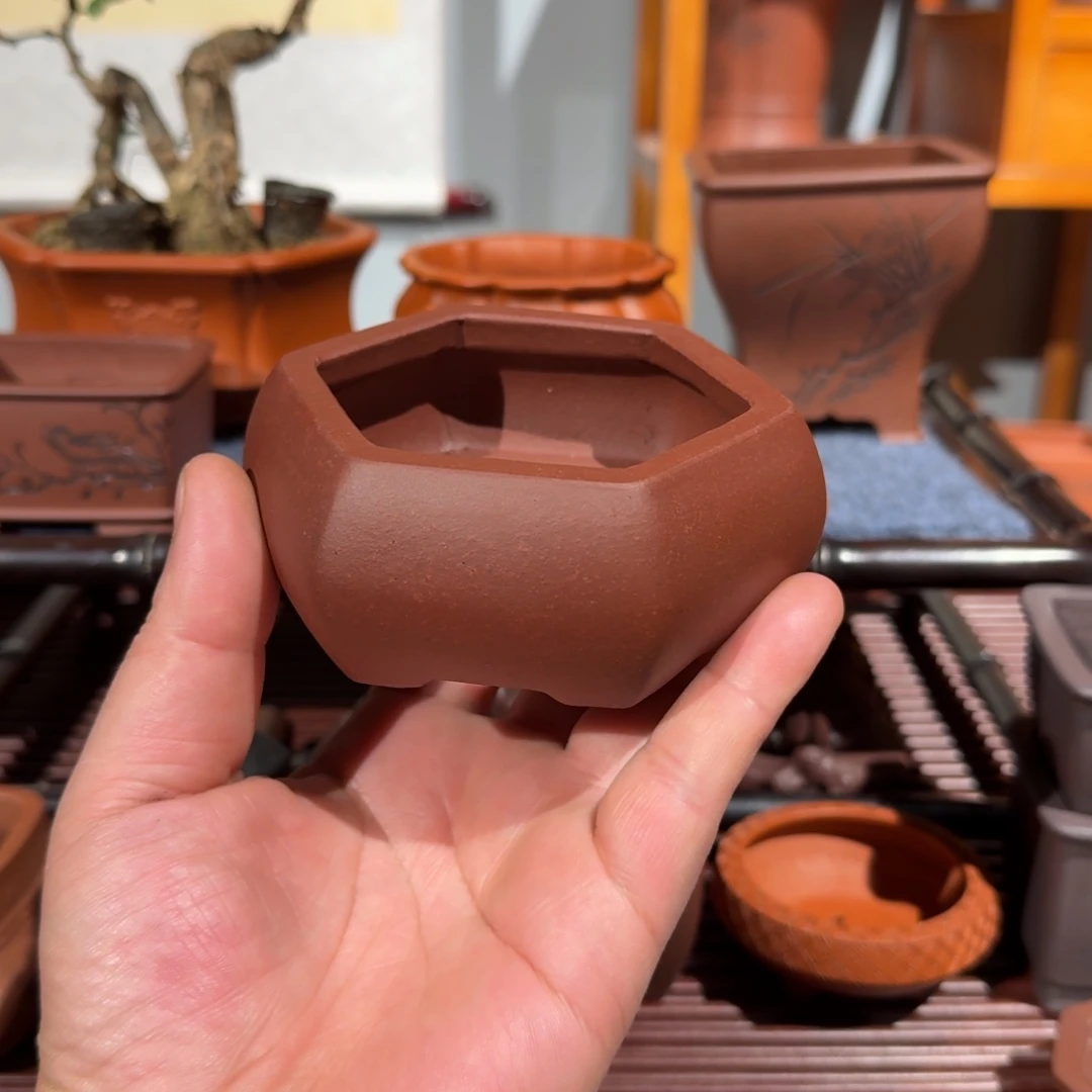 花盆紫砂原矿紫泥