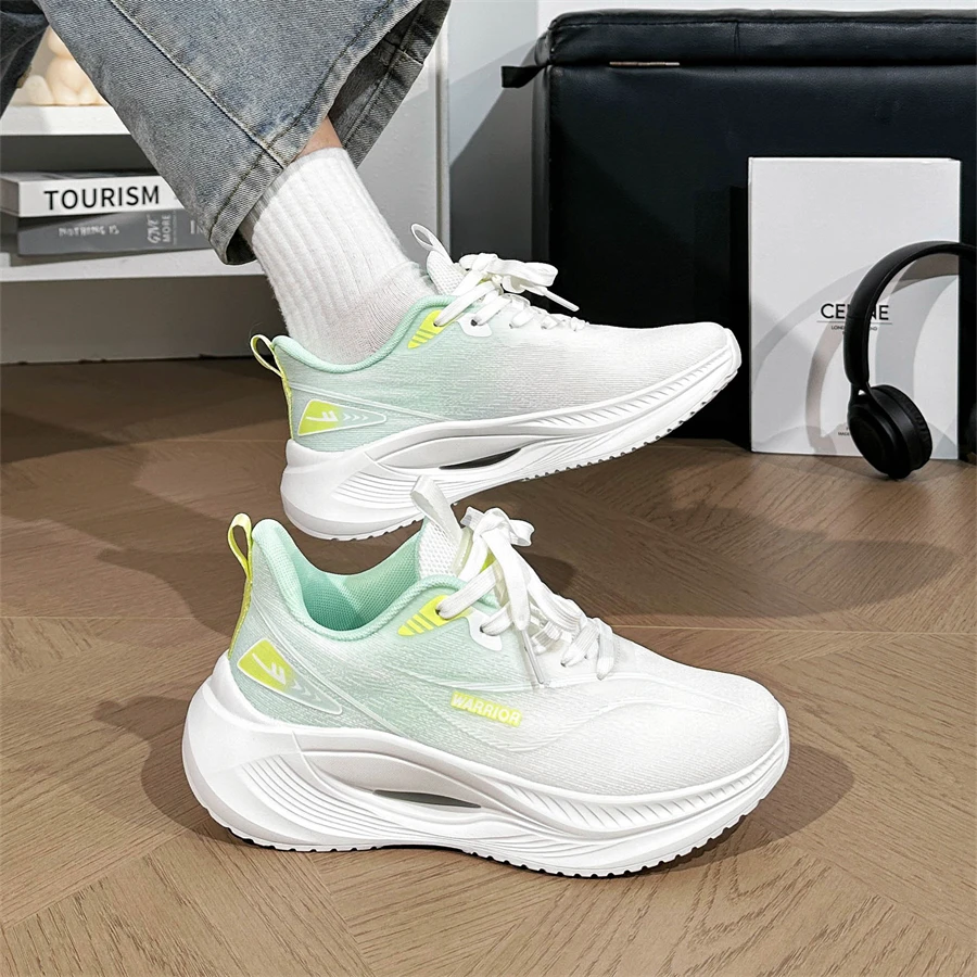 Warrior/回力女鞋时尚运动女鞋爆款透气网面软底跳操减震跑步鞋子