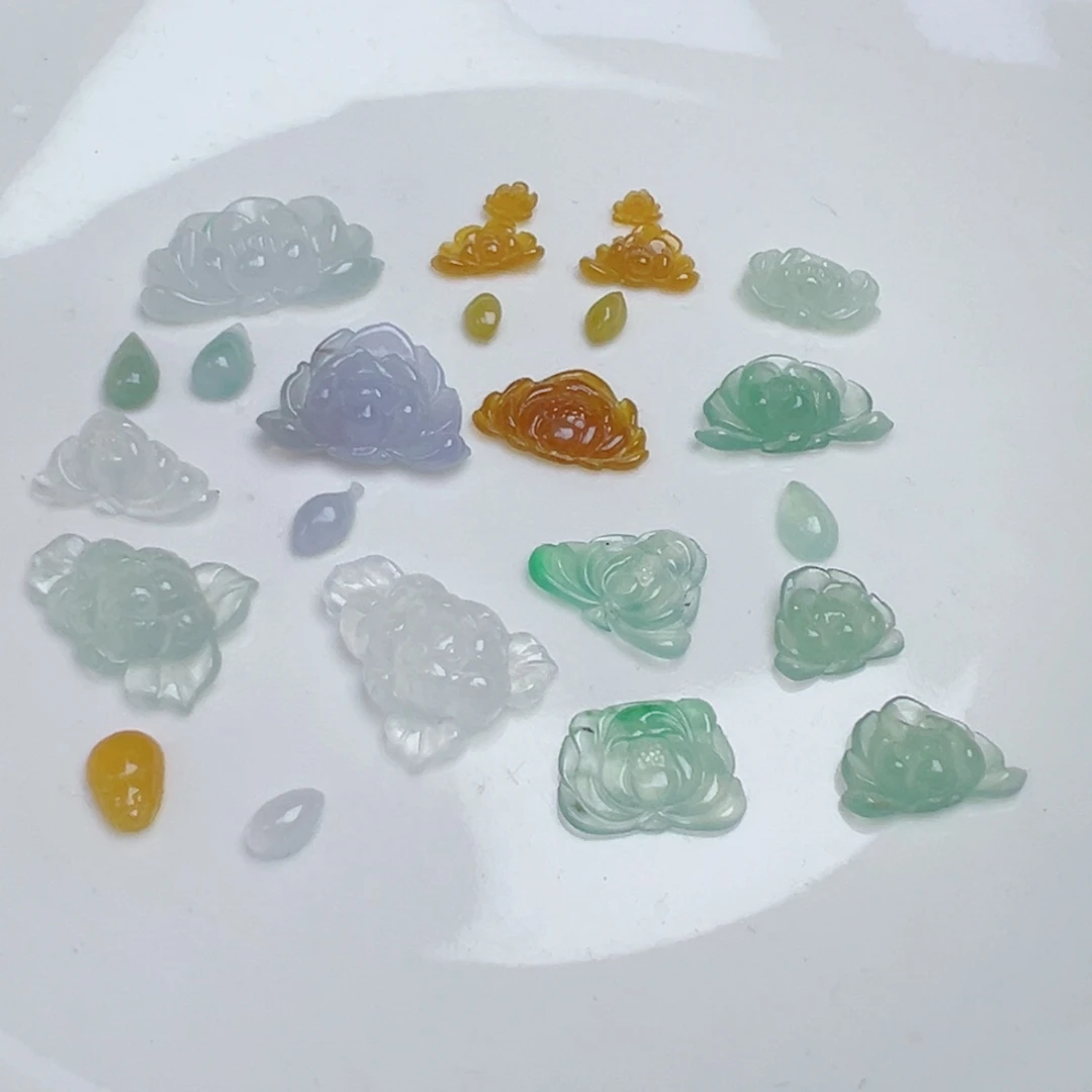 翡翠散珠价格不一