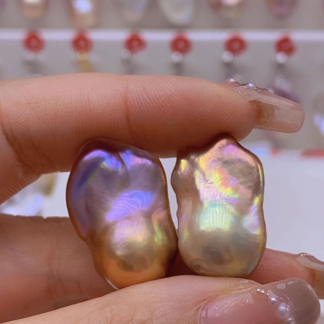 淡水珍珠未镶嵌吊坠(赠链)