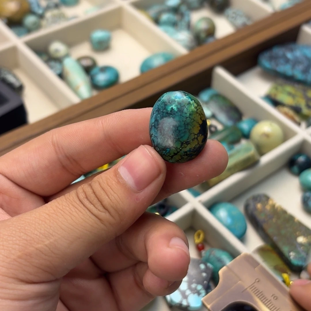 南红玛瑙未镶嵌绿松石