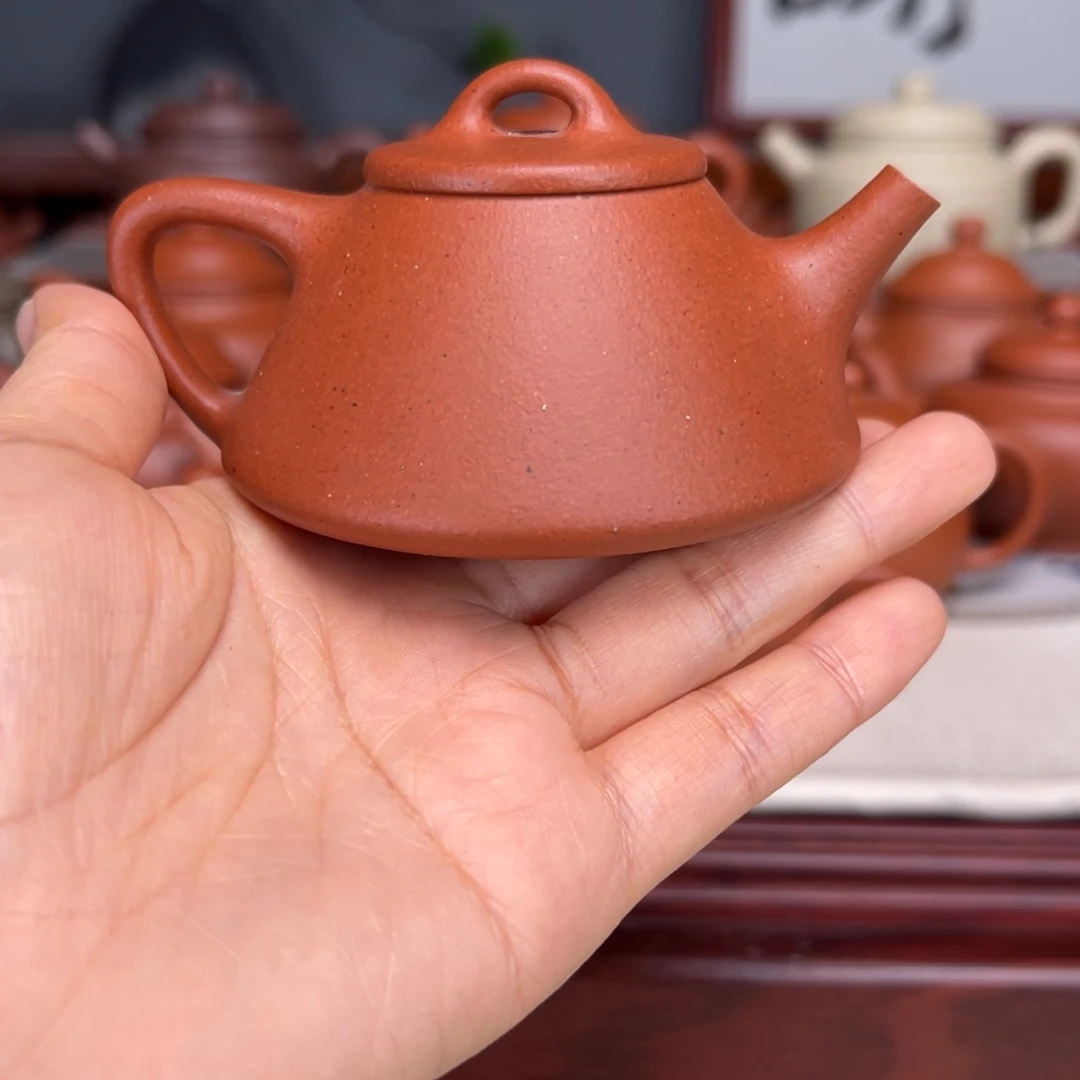 茶壶紫砂宝山红泥120