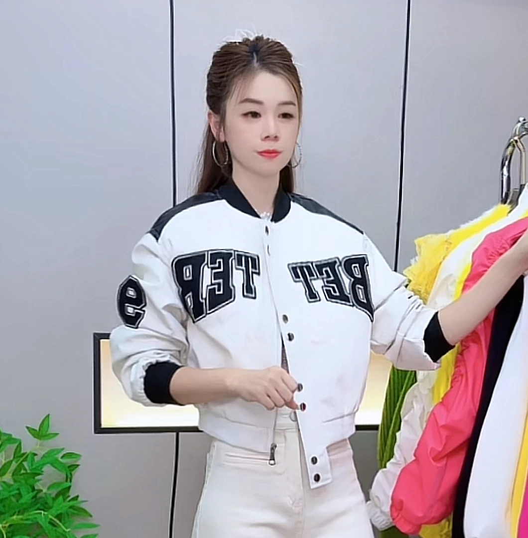 777#时尚修身型短款皮衣韩版休闲女士