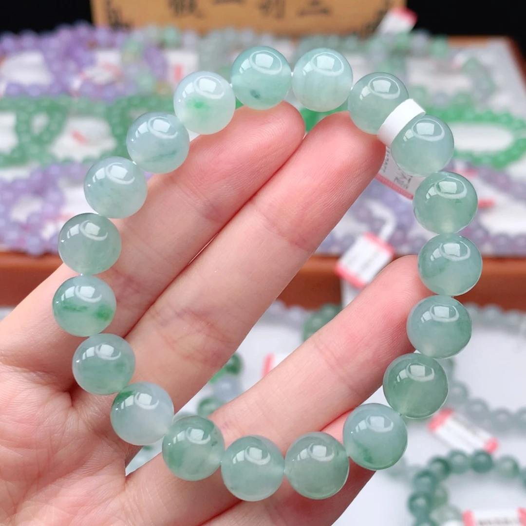 翡翠手链未镶嵌翡翠10mm