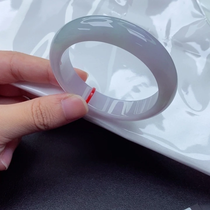 翡翠手镯未镶嵌正圈54（25396