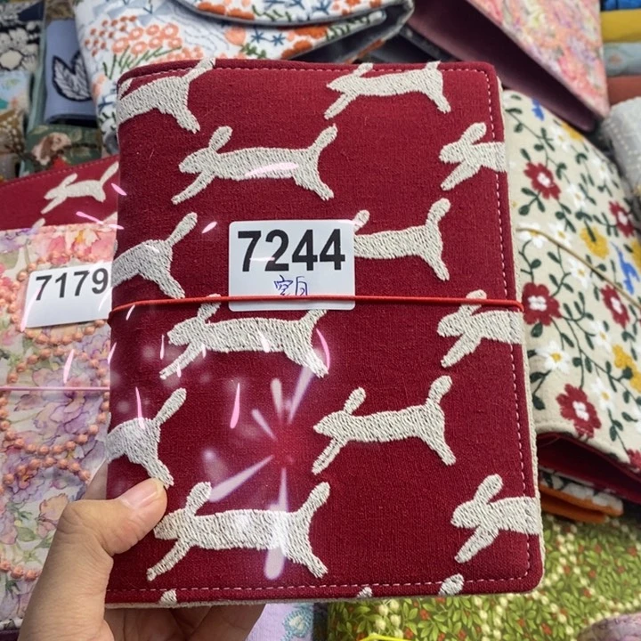 织绣饮**水奇葩A6带纸空白7244