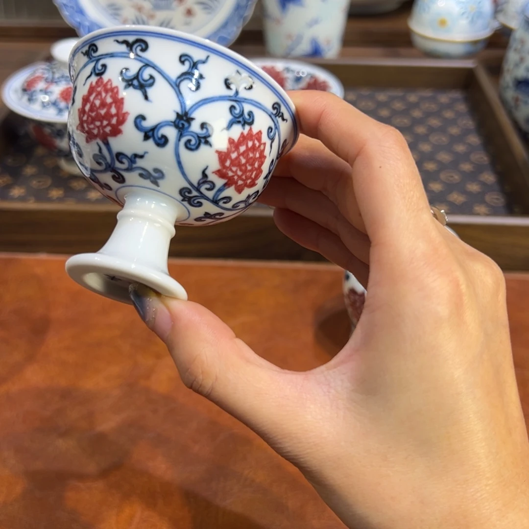 摆件陶瓷景德镇陶瓷茶器百宝箱