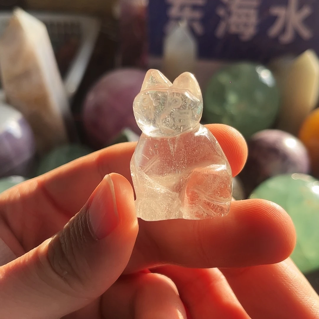 水晶天然水晶微瑕未镶嵌