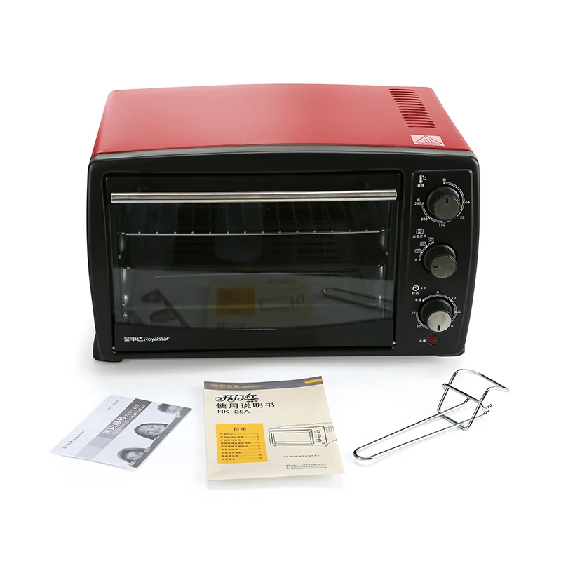 荣事达电烤箱RK-25A红色（无包装箱，介意勿拍）