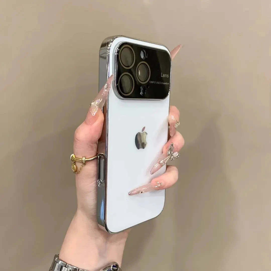 秒变17大视窗适用苹果17promax手机壳16plus简约15时尚14镜头膜13