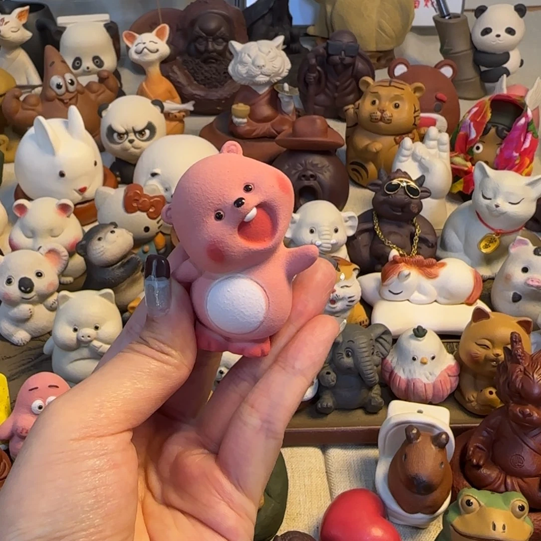 群***群紫砂茶宠紫砂制作工艺流程