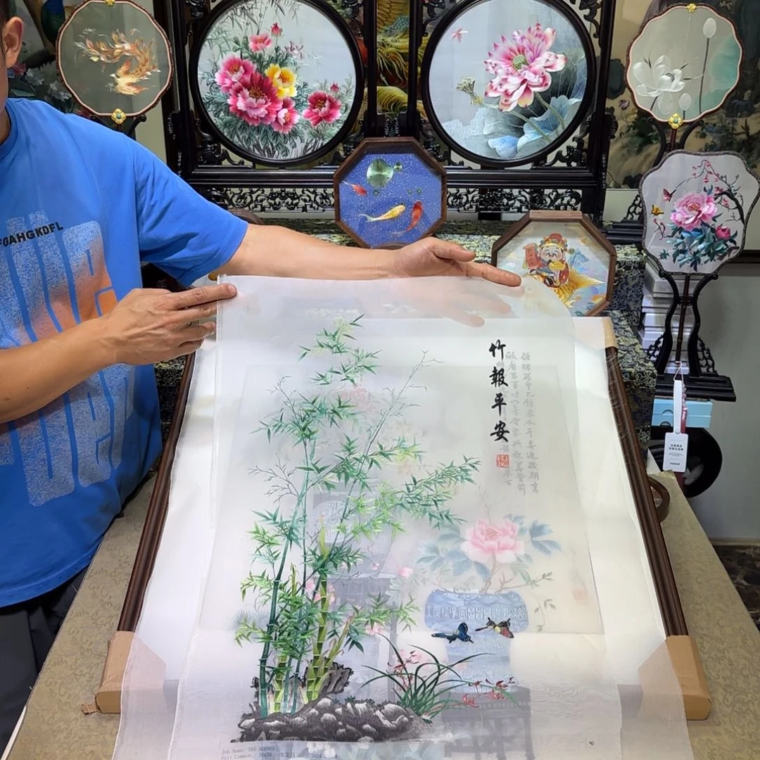 刺绣刺绣工艺精湛独特设计理念
