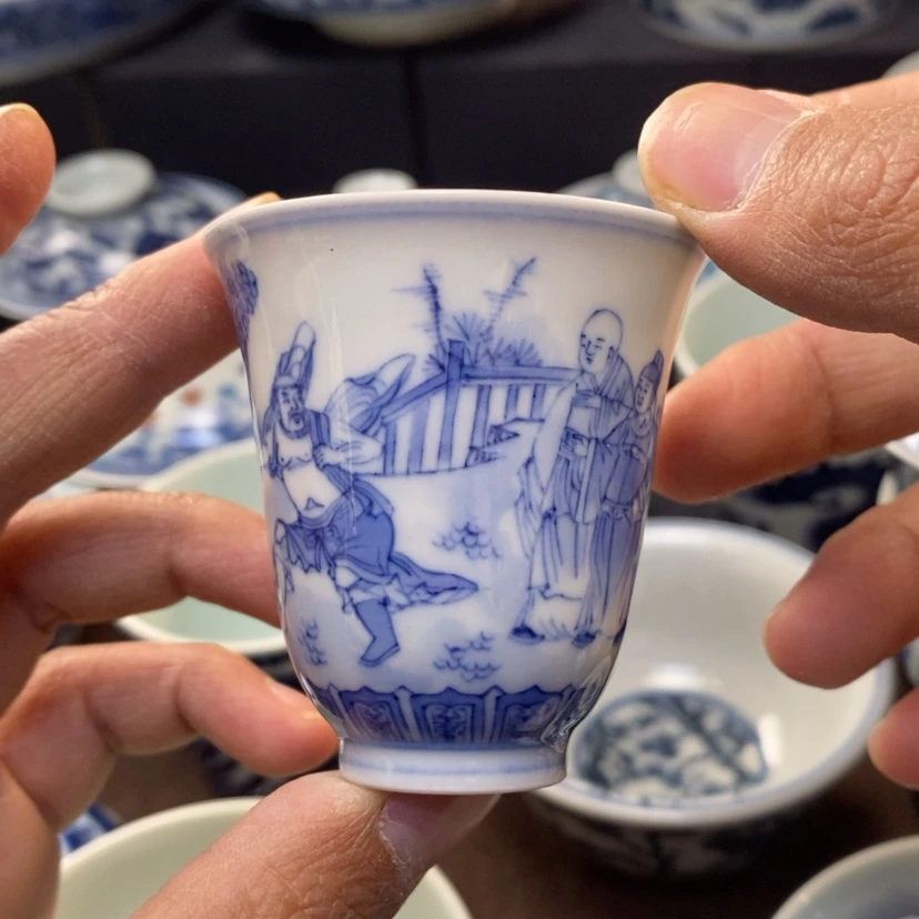 【闪购商品】景德镇青花主人杯