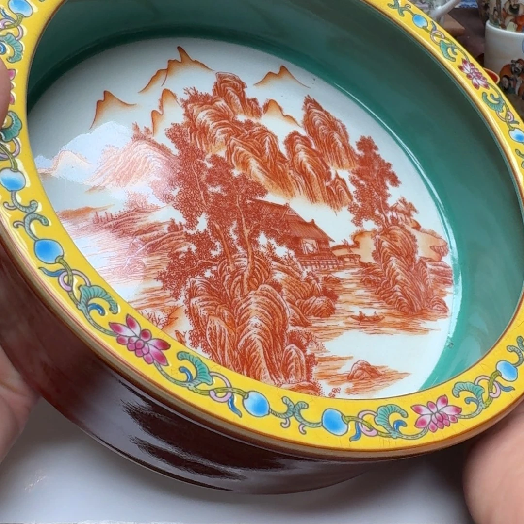 小***草景德镇手工手绘展示