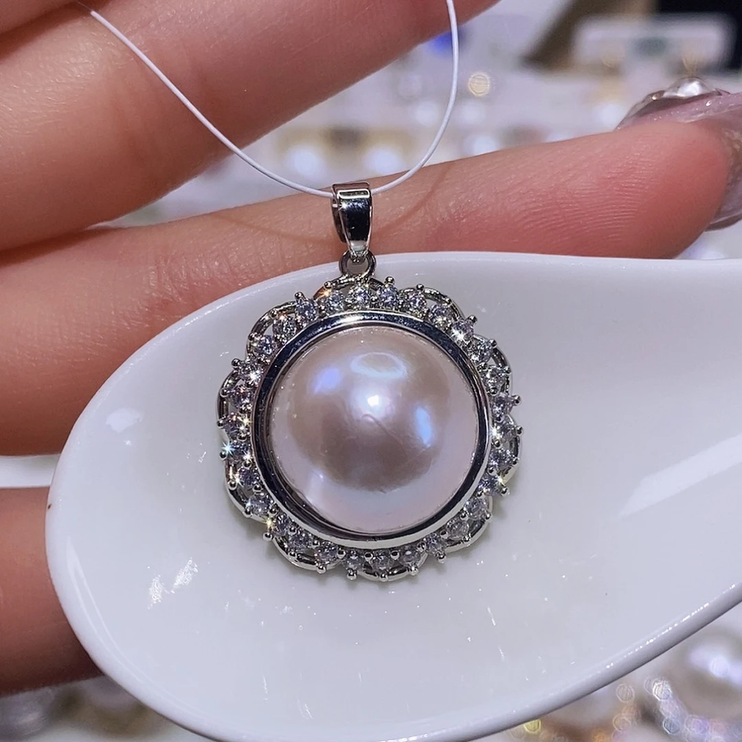 淡水珍珠颈饰合金