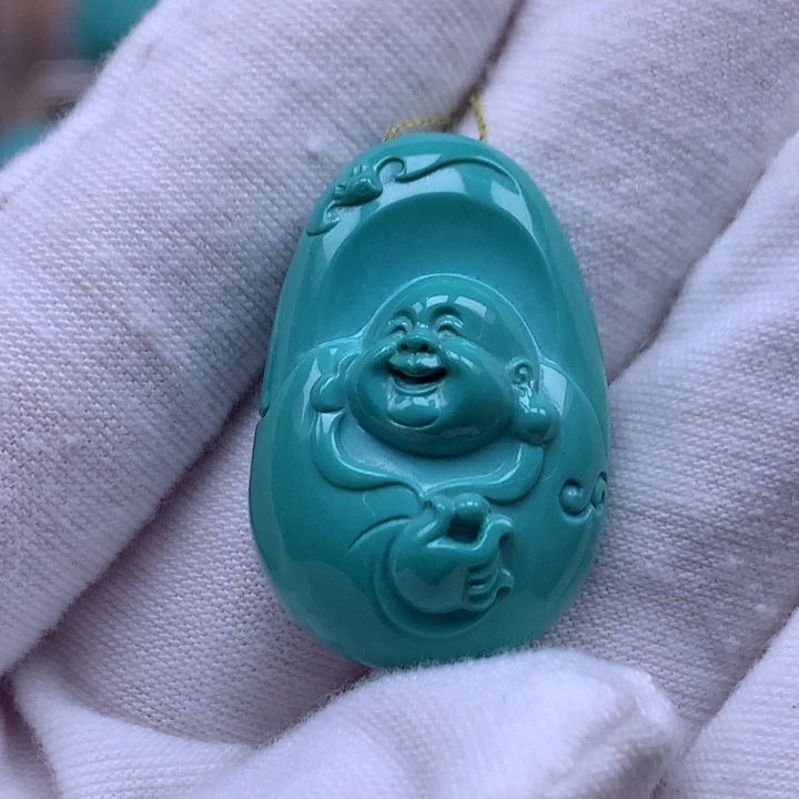 未镶嵌绿松石珠宝奇石