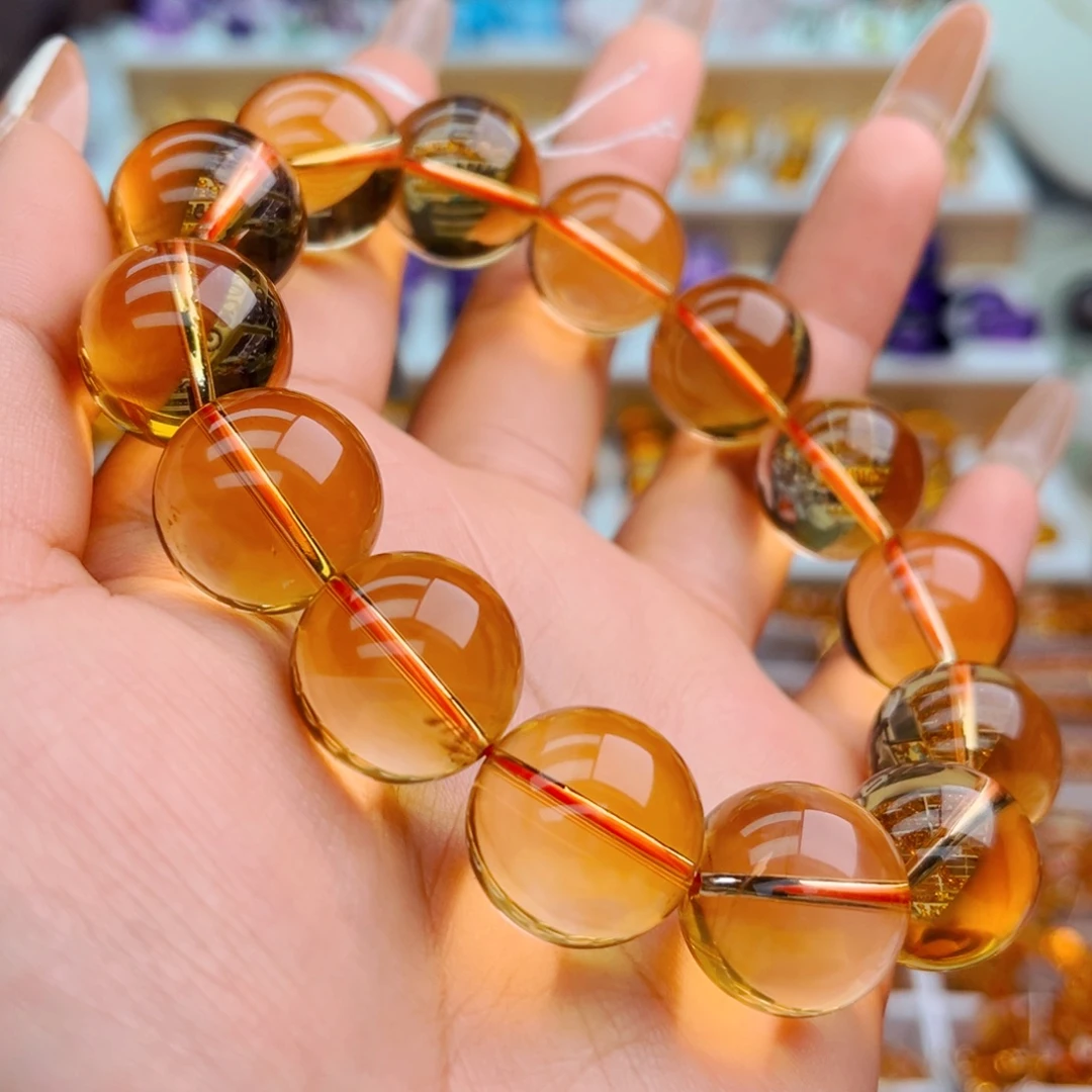 未镶嵌水晶手串天然