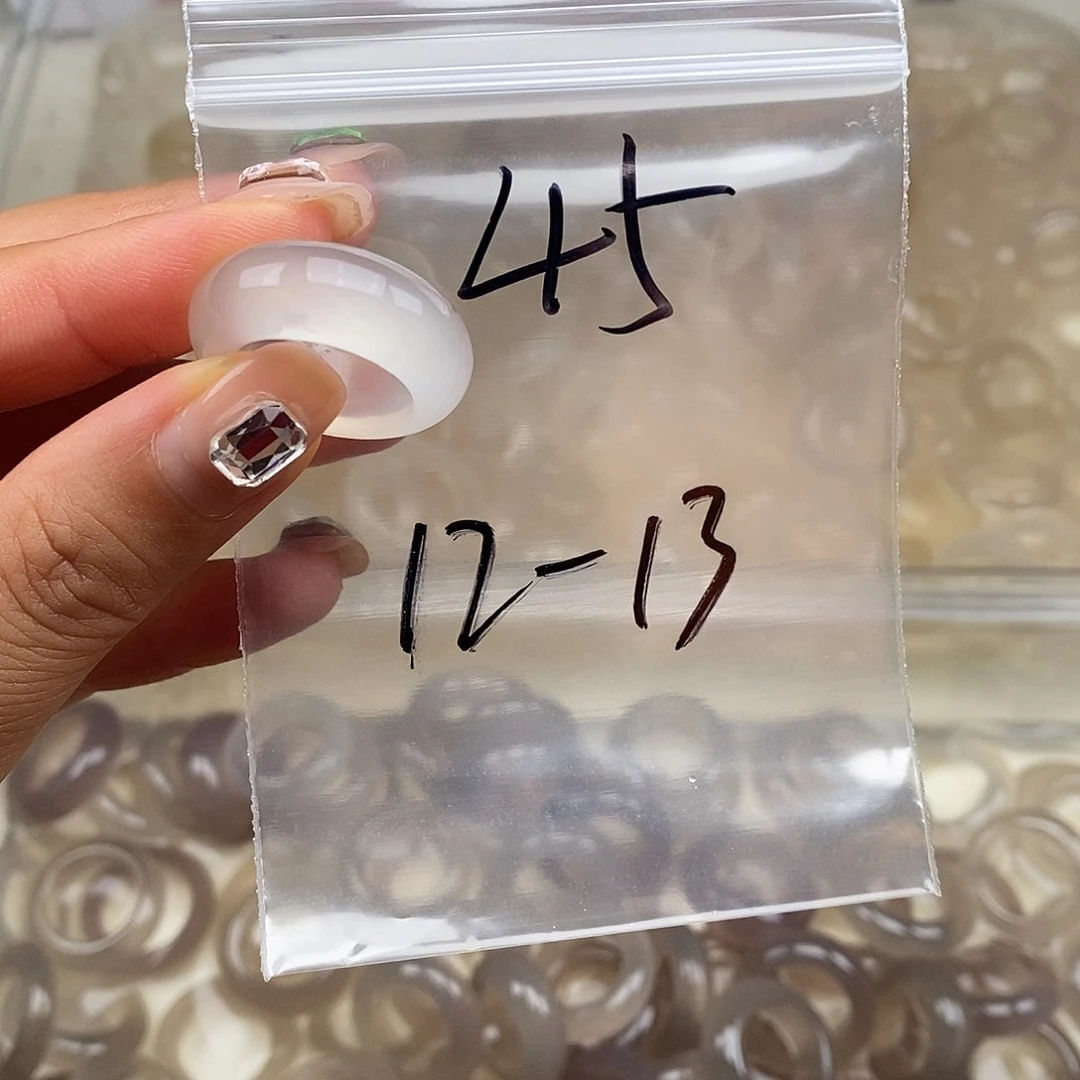 玛瑙/玉髓戒指合金