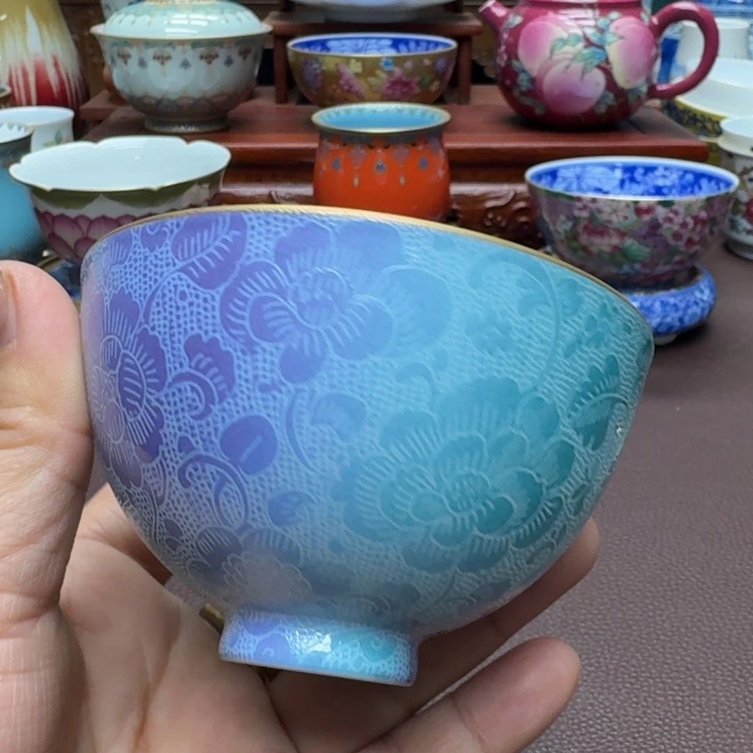 瓷片景德镇仿古手工制作精品展示