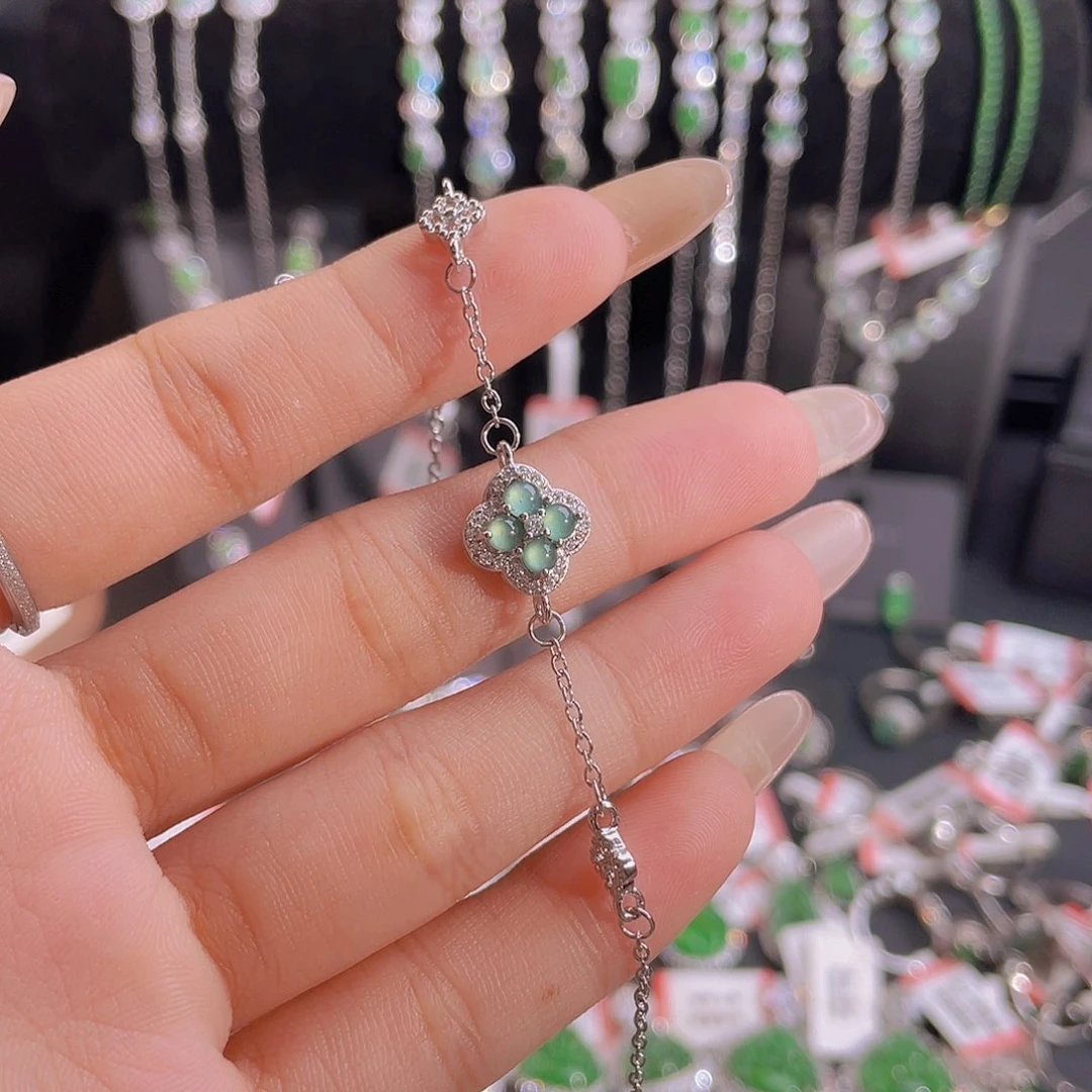 未镶嵌手链翡翠手链