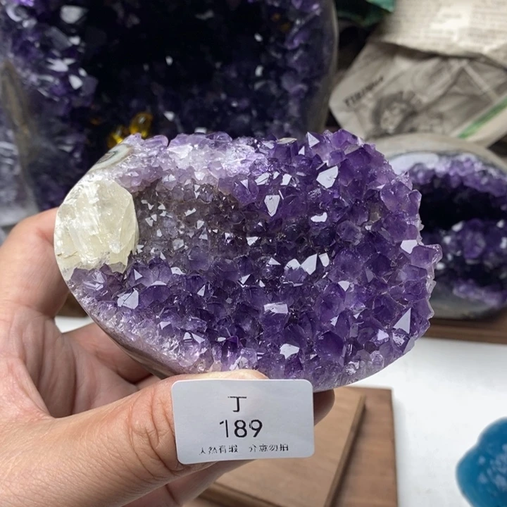 未镶嵌珠宝半成品紫晶