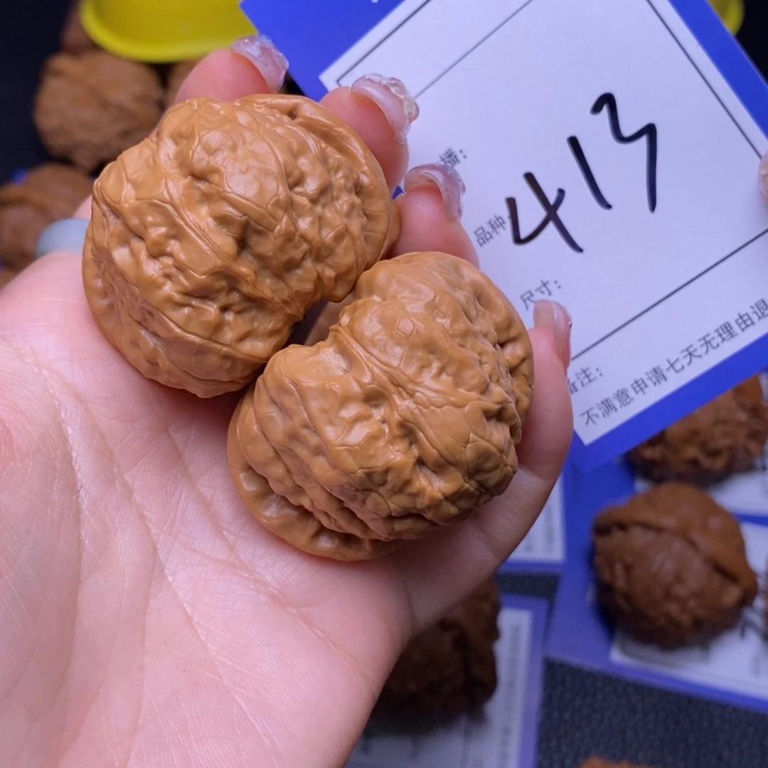 文玩核桃把件4.3蛤蟆头413