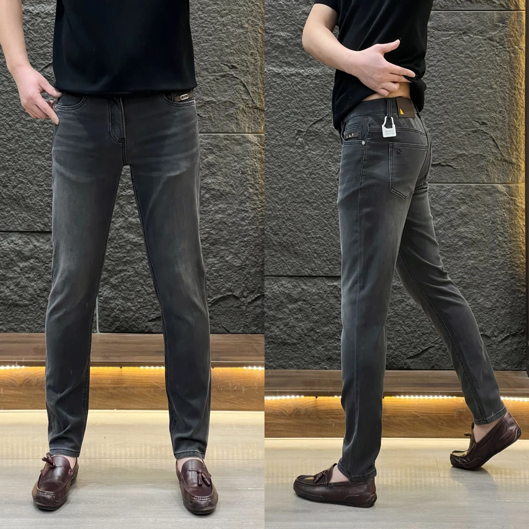 【经典】男士春款直筒弹力牛仔裤水洗LL休闲百搭513