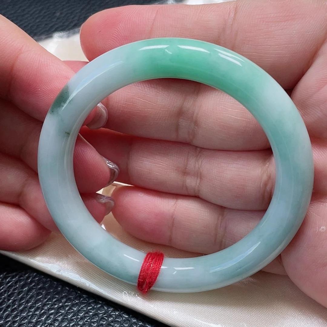 未镶嵌手镯翡翠缅甸翡翠手镯51圈