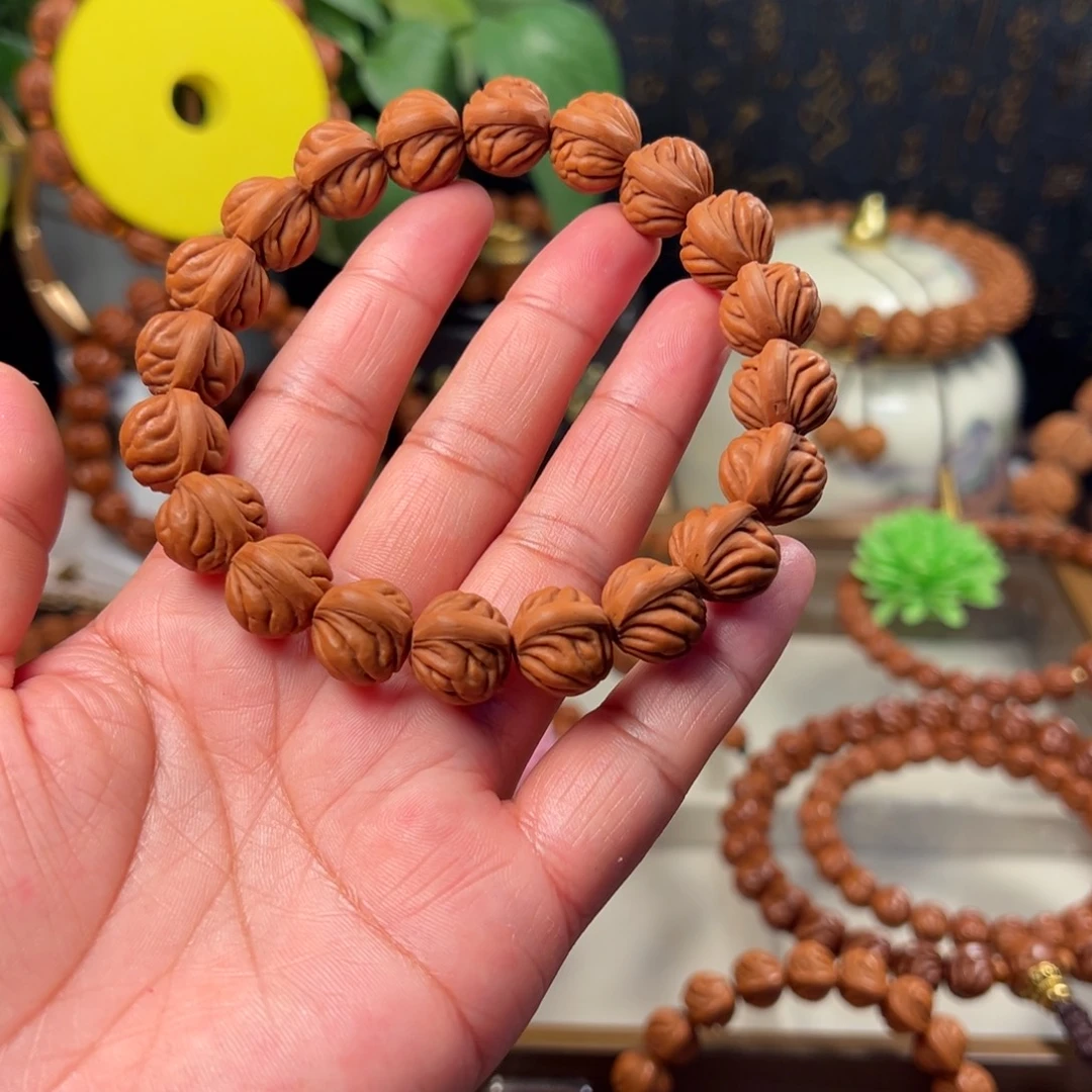 有***爸手串桃核双脊龙手串14