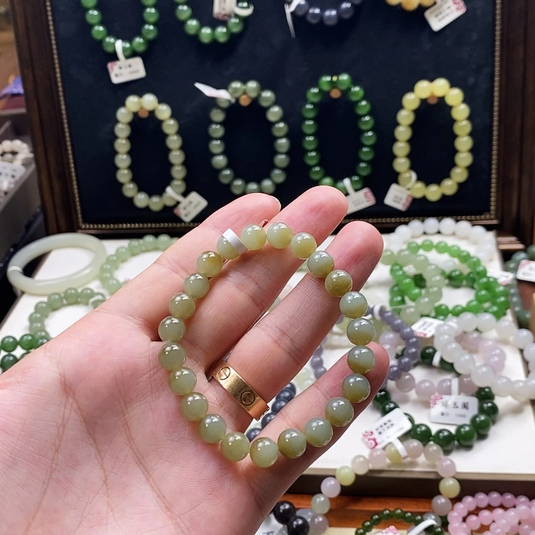 手链未镶嵌和田玉且末糖