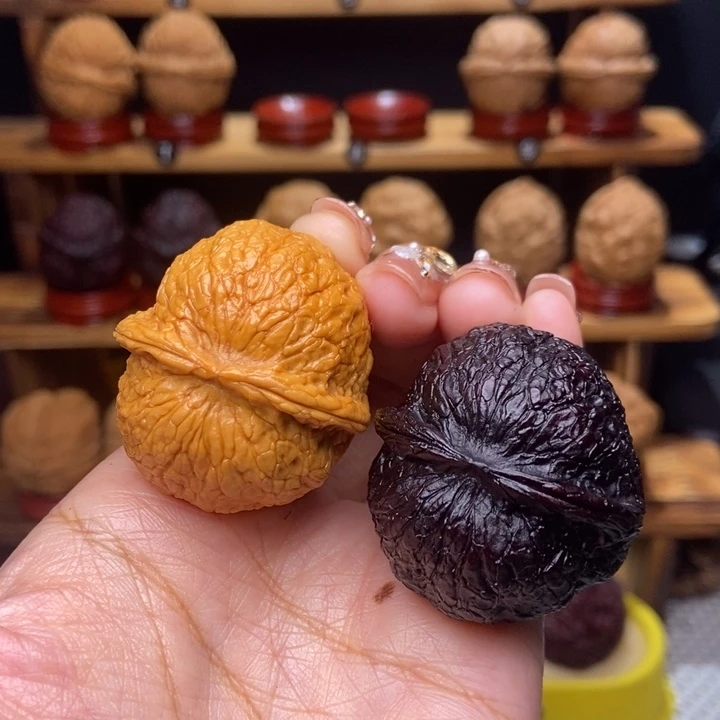 文玩核桃吊坠和尚阴阳25