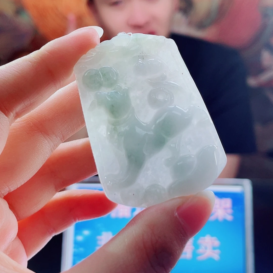 颈饰未镶嵌翡翠翡翠多样性发其一