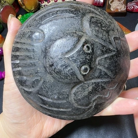 紫金钵盂菩提吊坠