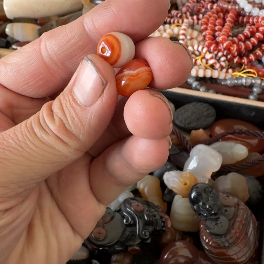 一***二玛瑙/玉髓合金手链