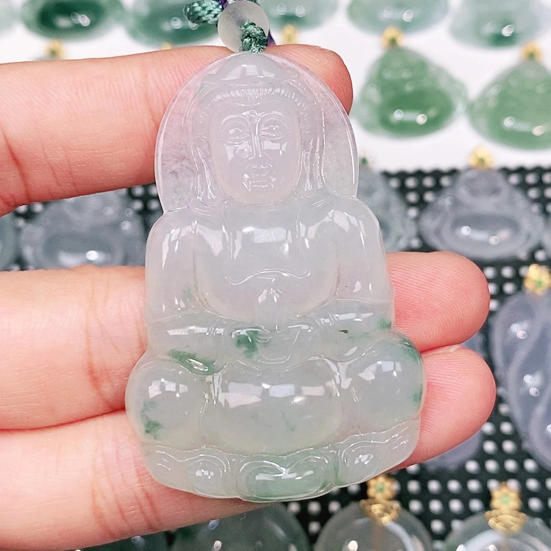 翡翠未镶嵌颈饰吊坠
