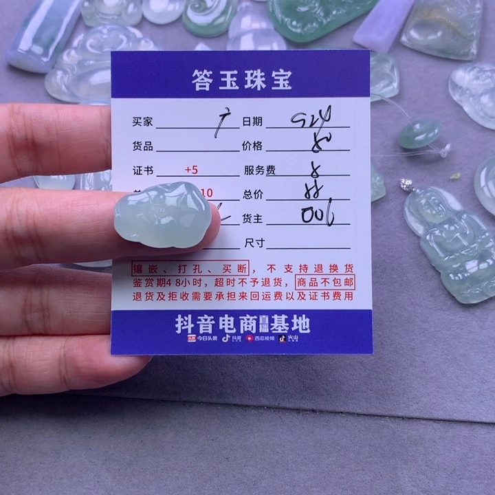 颈饰未镶嵌翡翠广****y