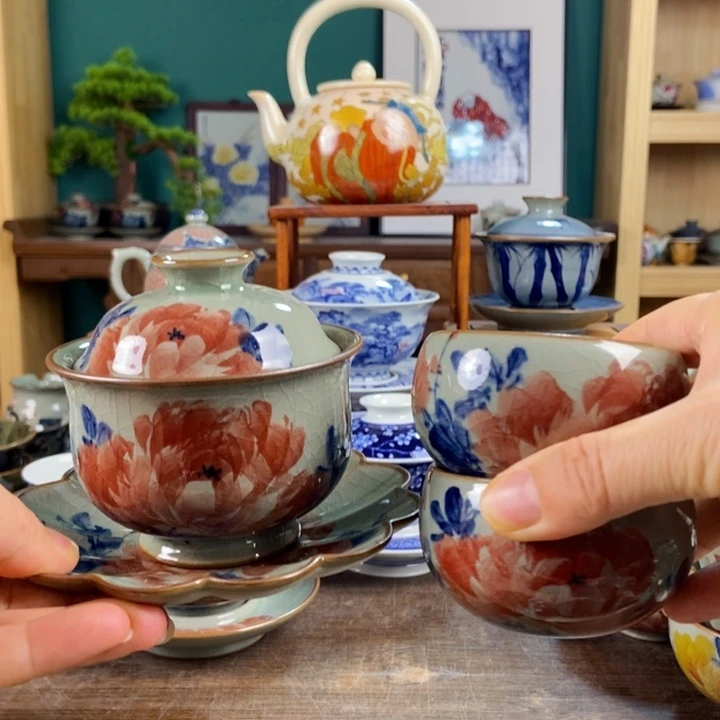 瓷片妙****手工制作工艺精湛等特点