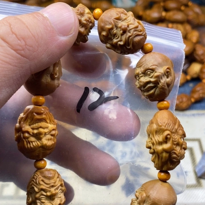 橄榄核手串/手链橄榄核雕工艺手串