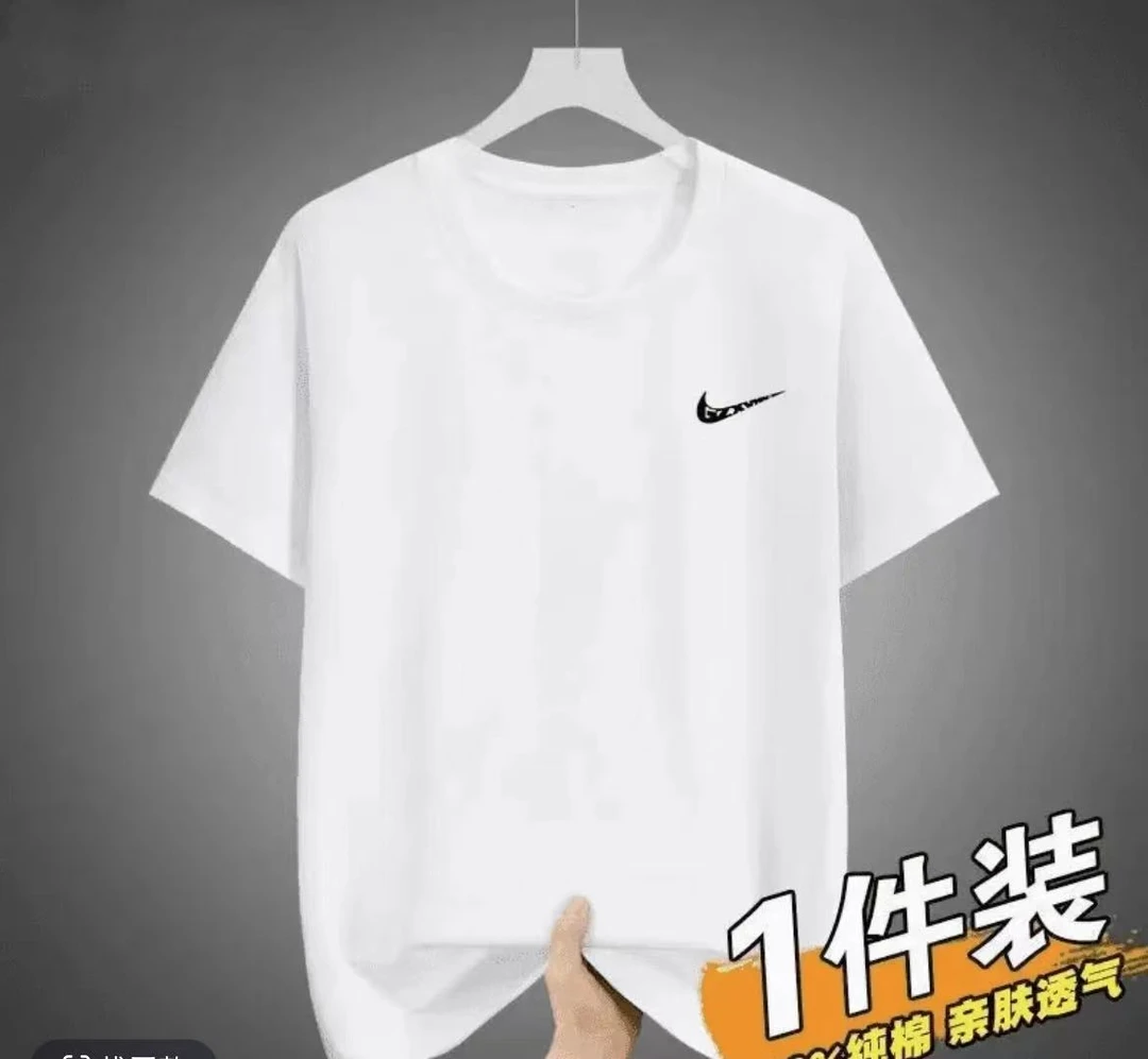 专柜撤柜钩家圆领纯棉夏季休闲男女同款
